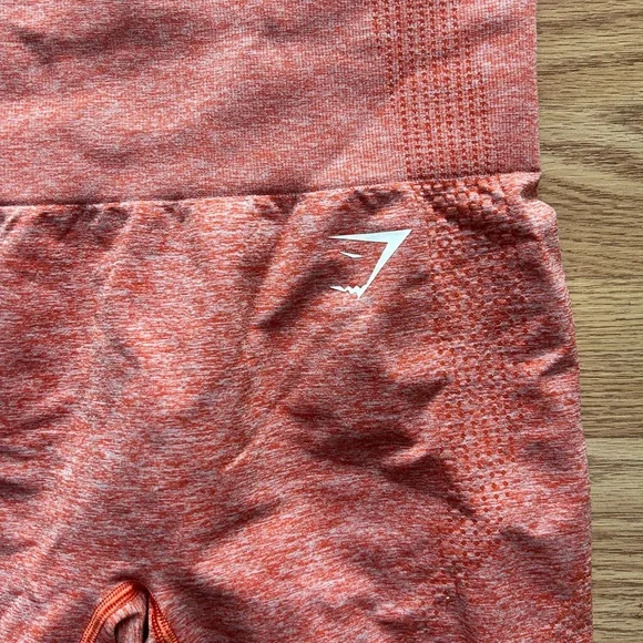 Gymshark vital seamless shorts orange/coral color - Picture 2 of 6